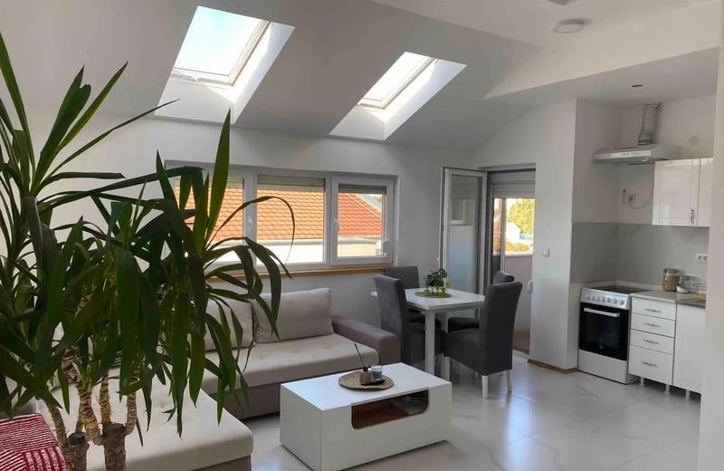 Location longue durée d’un appartement de 4 pièces, 88 m², à Zemun, Belgrade, Serbie