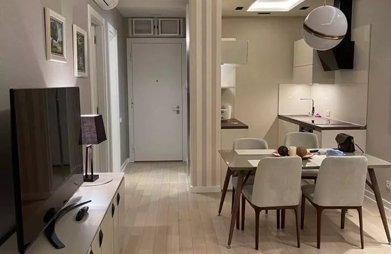 Alquiler a largo plazo de un piso de 2 habitaciones, 53 m², Nuevo Belgrado, Belgrado, Serbia