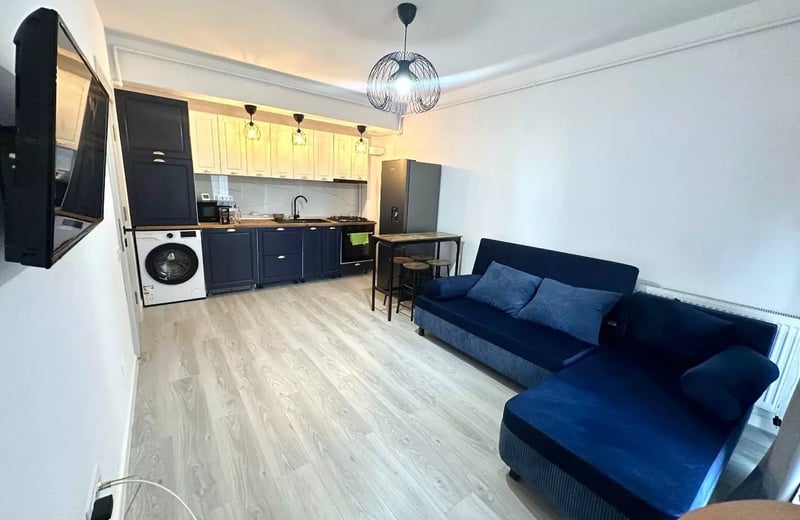Location longue durée d’un appartement de 1 chambre, 42 m², Chiajna, Bucarest, Roumanie