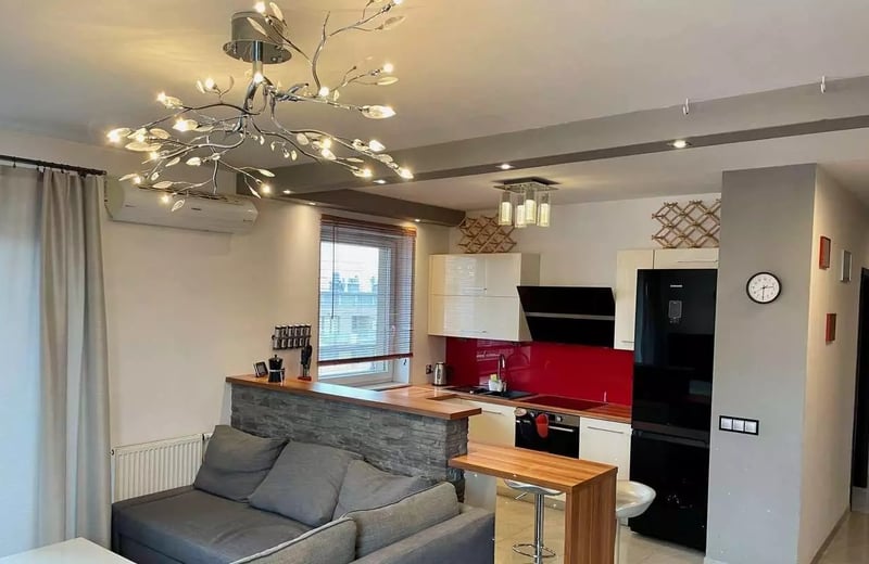 Alquiler a largo plazo de un piso de 3 habitaciones, 60 m², en Mały Płaszów – Podgórze, Cracovia, Polonia