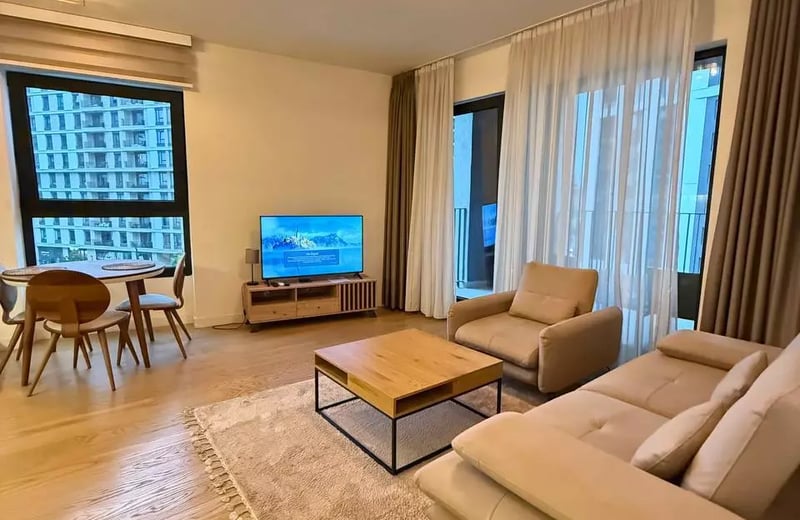 Location longue durée d’un appartement de 2 pièces, 62 m², Belgrade, Serbie