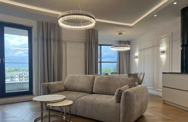 Long-term rental of a 4-room apartment, 94 m², in Grzegórzki, Kraków, Poland