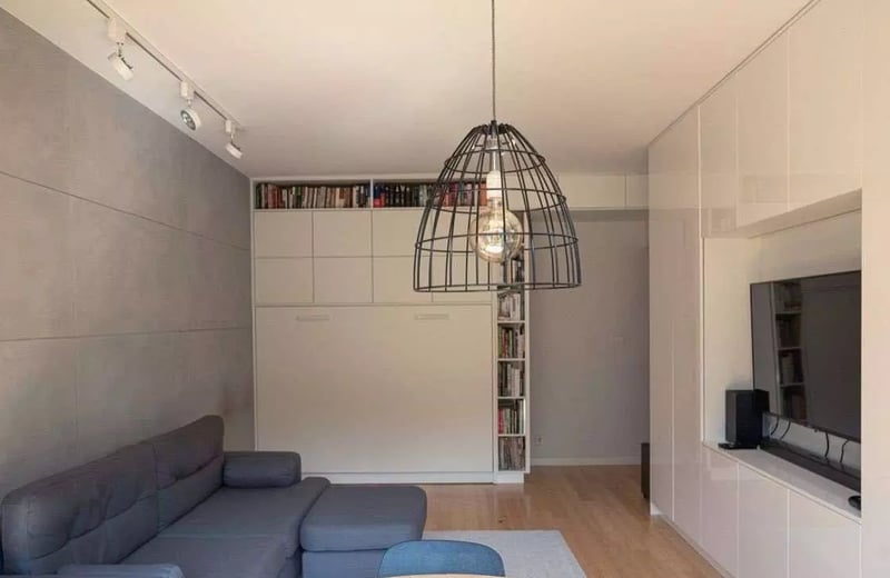 Long-term rental of a 2-room apartment, 54 m², in Wilanów, Warsaw, Poland