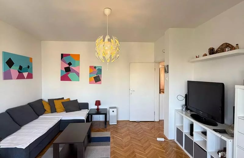 Langzeitmiete einer 2-Zimmer-Wohnung, 60 m², im Stadtzentrum, Belgrad, Serbien