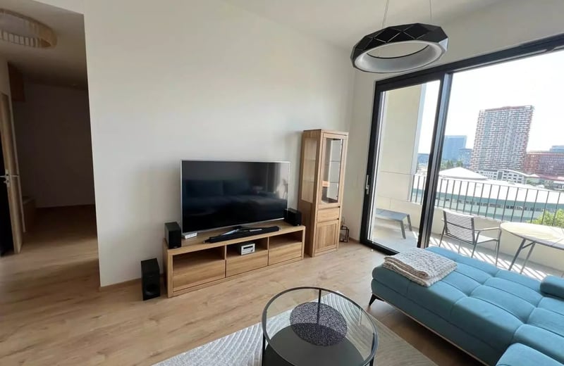 Long-term rental of a 2-room apartment, 57 m², in Ružinov, Bratislava, Slovakia