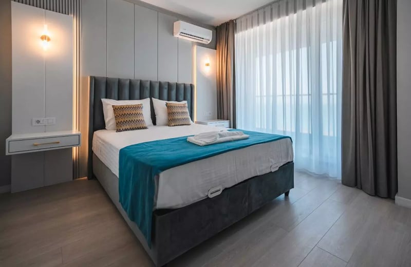 Long-term rental of a 2-room apartment, 45 m², in Mamaia Nord, Constanța, Romania