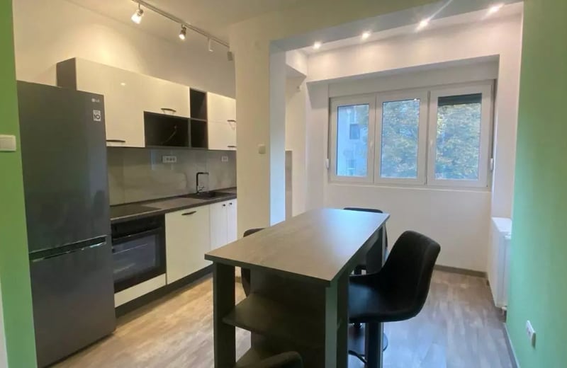 Long-term rental of a 2-room apartment, 61 m², in Vračar, Belgrade, Serbia