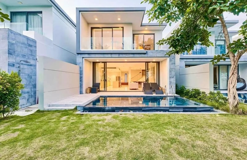 Long-term rental of a 3-bedroom villa in Ngu Hanh Son, Da Nang, Vietnam