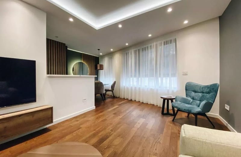 Долгосрочная аренда 3-комнатной квартиры, 68 м², Врачар, Белград, Сербия