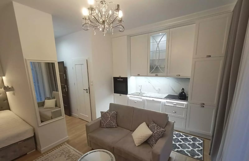 Long-term rental of a stylish apartment, 29 m², Śródmieście, Warsaw, Poland