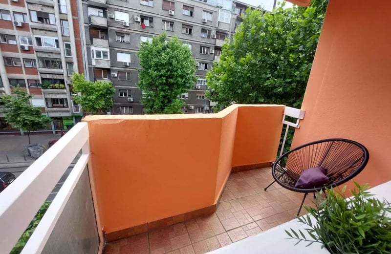 Долгосрочная аренда 2-комнатной квартиры, 48 м², Палилула, Белград, Сербия