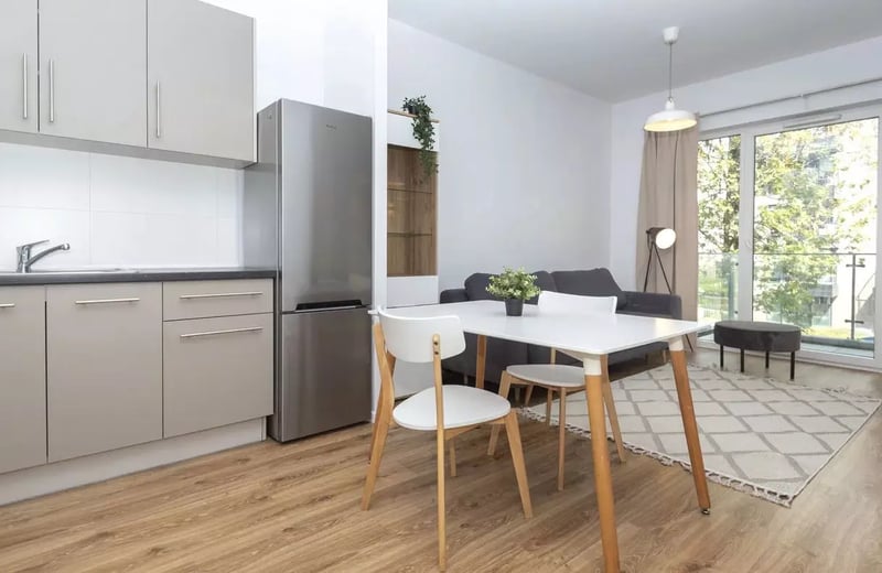 Долгосрочная аренда просторной 1-комнатной квартиры, 36 м², Старе Място, Краков, Польша