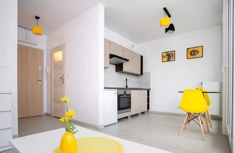 Location longue durée d’un appartement cosy de 1 pièce, 29 m², Stare Miasto, Wrocław, Pologne