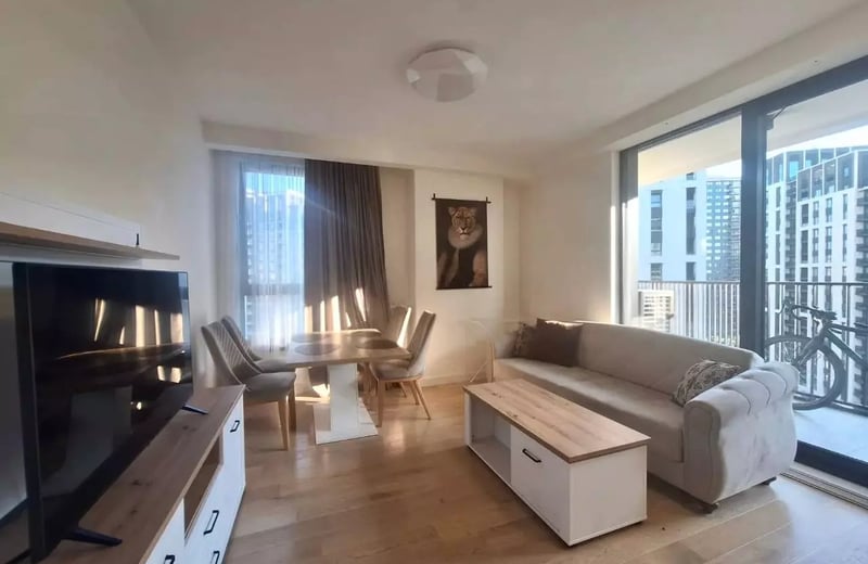 Долгосрочная аренда 3-комнатной квартиры, 72 м², Белград-на-Воде, Белград, Сербия