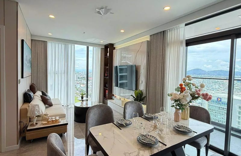 Miete stilvoller Apartments, Filmore Building, Da Nang, Vietnam