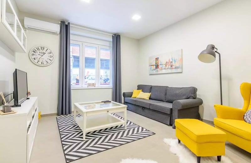 Аренда современной 2-комнатной квартиры, 58 м², центр города, Белград, Сербия