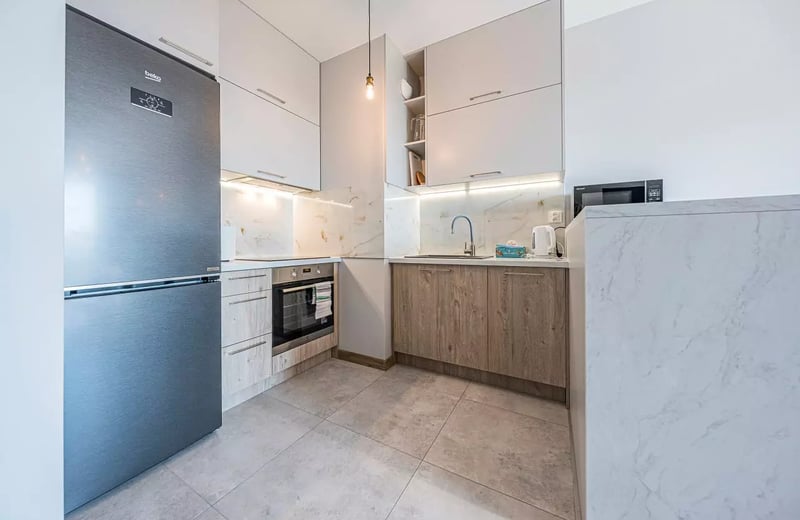 Rental of a modern 2-room apartment, 40 m², Letnica, Gdańsk, Poland