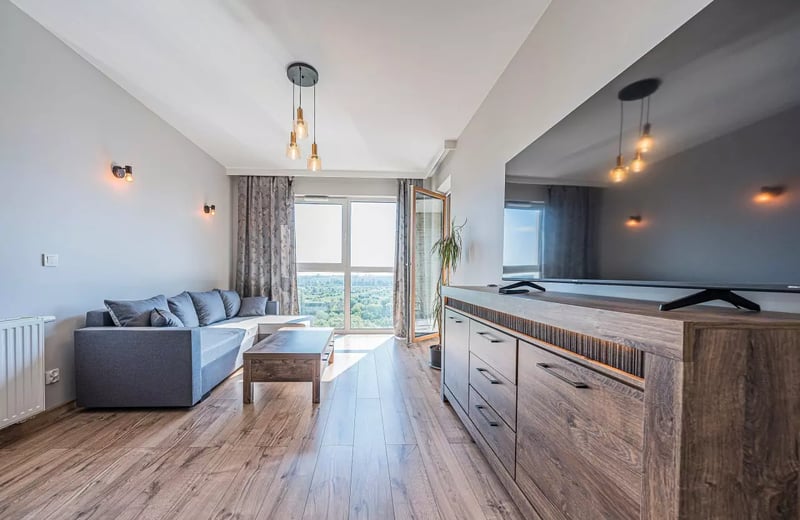 Rental of a modern 2-room apartment, 40 m², Letnica, Gdańsk, Poland