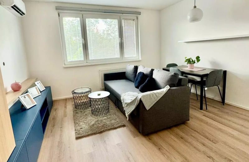 Location d’un appartement moderne de 2 pièces, 46 m², Ružinov, Bratislava, Slovaquie