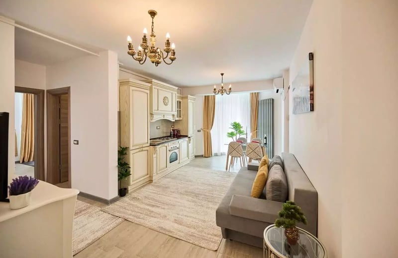 Rental of comfortable 3-room apartments, 75 m², Mamaia, Constanța, Romania