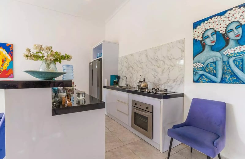 Rental of a bright villa with rice field views, Lodtunduh, Ubud, Bali, Indonesia