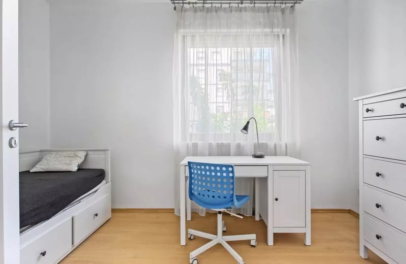 Location d’un appartement élégant de 3 pièces, 80 m², Stary Mokotów, Varsovie, Pologne