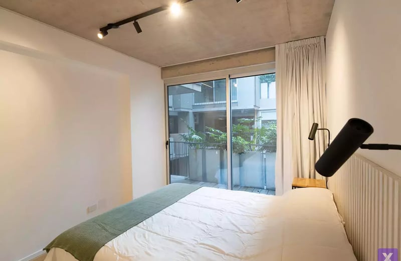 Location à long terme — appartement 2 pièces dans un immeuble neuf haut de gamme Torre Alley, Buenos Aires, Argentine, Recoleta/Palermo