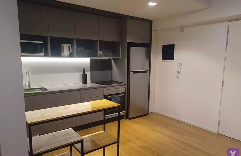 Location à long terme — appartement 2 pièces dans un immeuble neuf haut de gamme Torre Alley, Buenos Aires, Argentine, Recoleta/Palermo