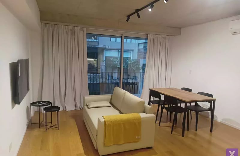 Location à long terme — appartement 2 pièces dans un immeuble neuf haut de gamme Torre Alley, Buenos Aires, Argentine, Recoleta/Palermo