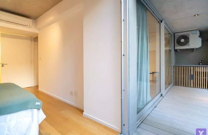 Location à long terme — appartement 2 pièces dans un immeuble neuf haut de gamme Torre Alley, Buenos Aires, Argentine, Recoleta/Palermo