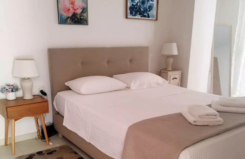 Long-term rental of a studio apartment in Nea Chora, Chania, Crete, Greece