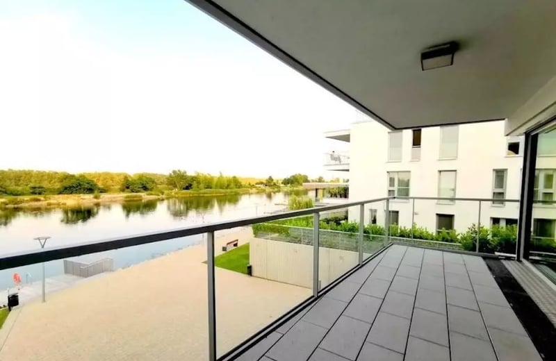 Alquiler a largo plazo, lujoso apartamento de 4 habitaciones junto al Danubio, Viena, distrito 19